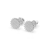 Illusion Earring (Round), 0.3 ct — 102-10171