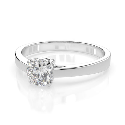 Solitaire Ring (Round), 0.5 ct — 101-10012/1(5.1)