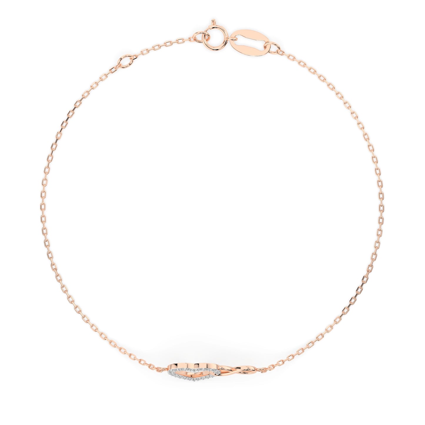 Minimalism Bracelet (Round), 0.11 ct — 105-10011
