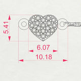 Minimalism Bracelet (Round), 0.09 ct β 105-10012