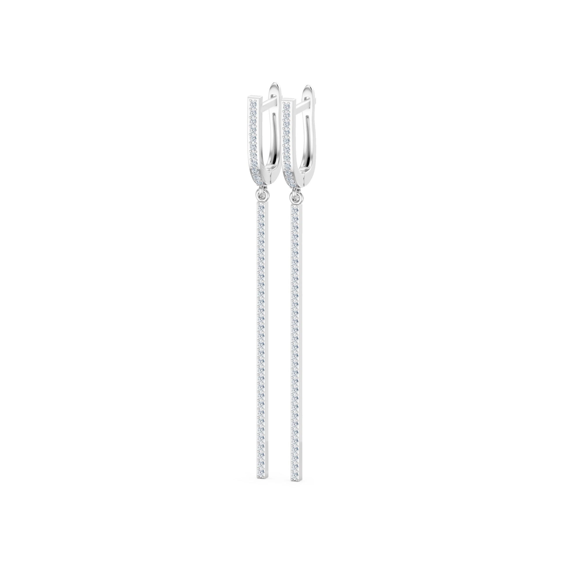 Minimalism Earring, 0.37 ct — 102-10129/4