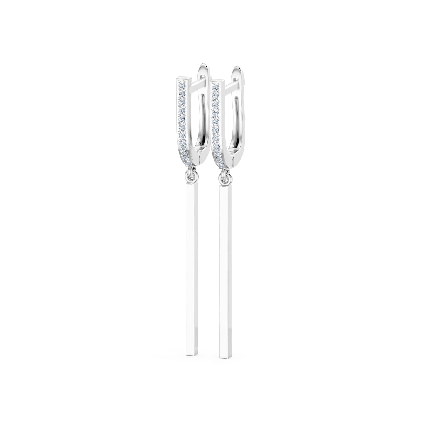 Minimalism Earring, 0.13 ct — 102-10129/3