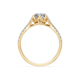Marquise Lab Grown Diamond Micro Pave Eternity Ring 2.0ct by Qutahia Jewellery