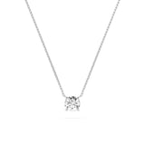 Solitaire Necklace (Round), 0.4 ct β 104-10040(4.7)