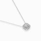 Diamond Eternity Necklace Round 0.2ct by Qutahia Jewellery