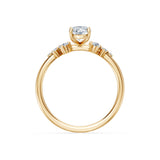 Marquise Lab Grown Diamond Classic Pave Eternity Ring 1.0ct by Qutahia Jewellery