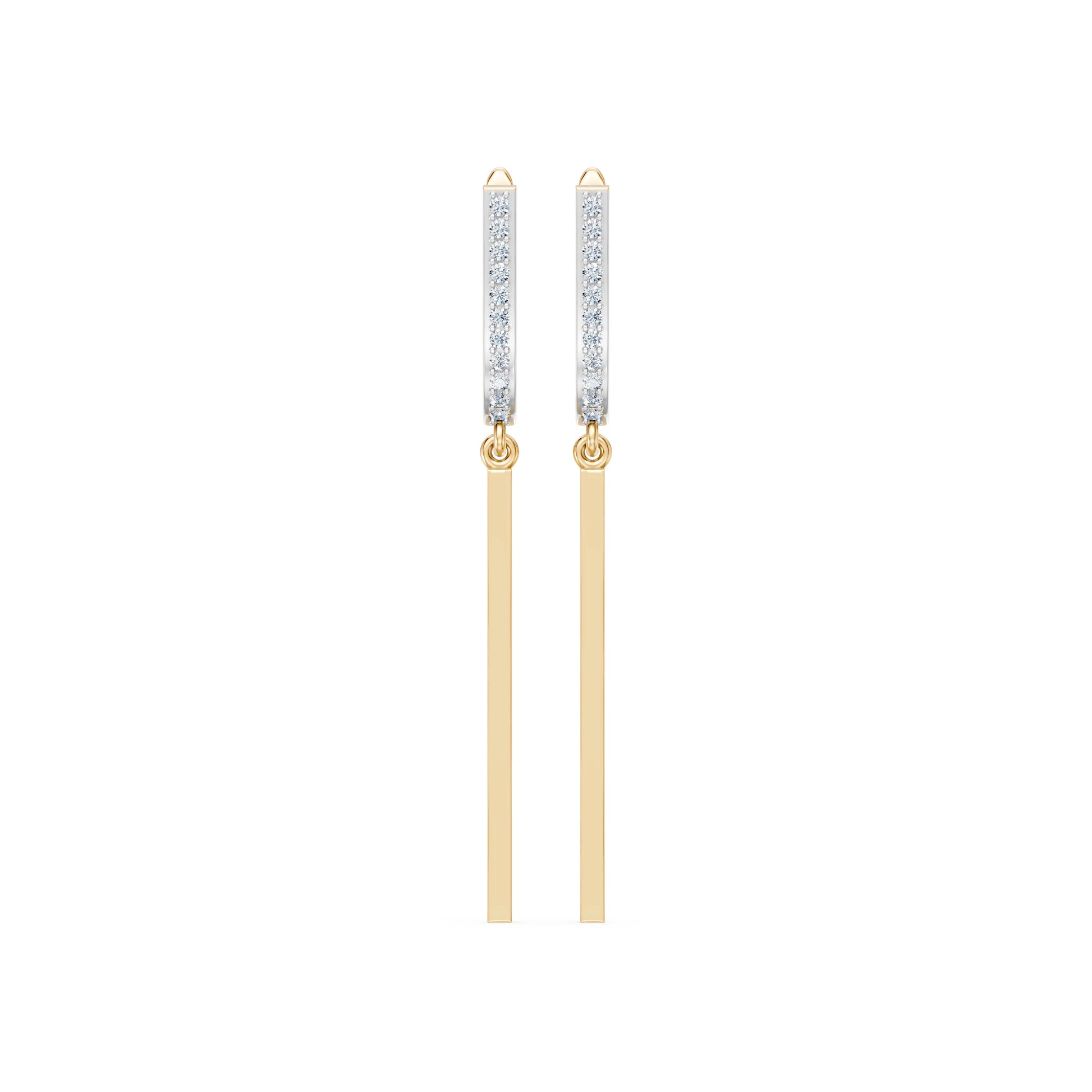 Minimalism Earring, 0.13 ct — 102-10129/3