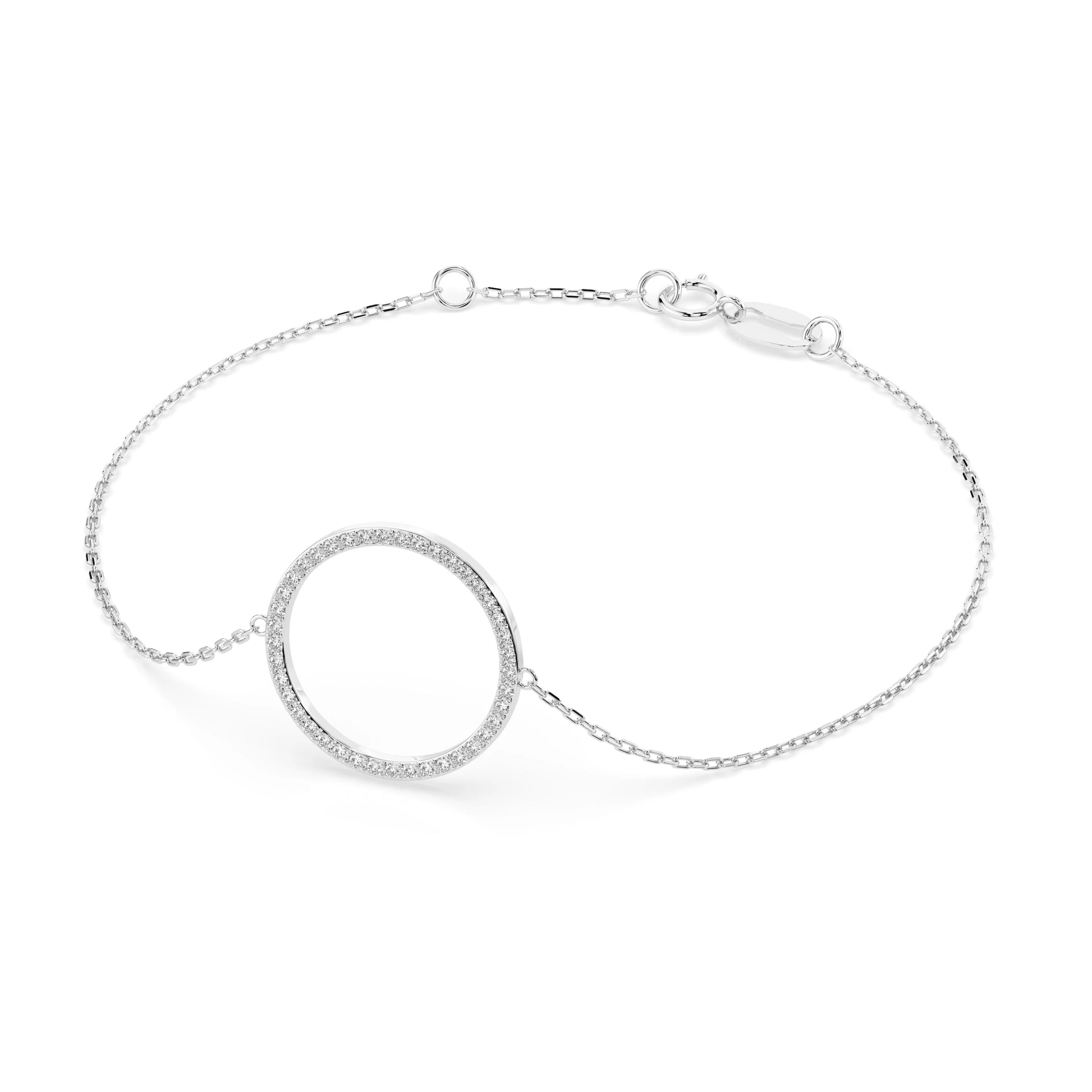 Minimalism Bracelet (Round), 0.21 ct — 105-10007