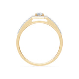 Solitaire Eternity Ring, 0.2 ct — 101-10118/2(3.7)