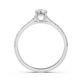 Solitaire Eternity Ring (Round), 0.4 ct — 101-10094(4.7)