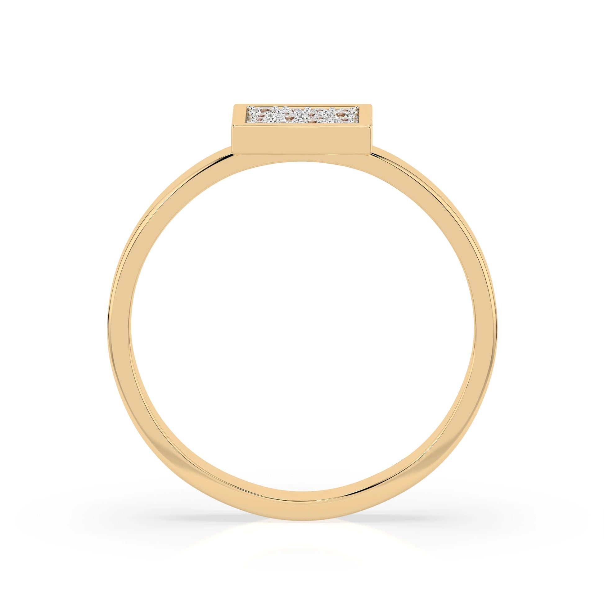 Illusion Ring (Round), 0.07 ct — 101-10059
