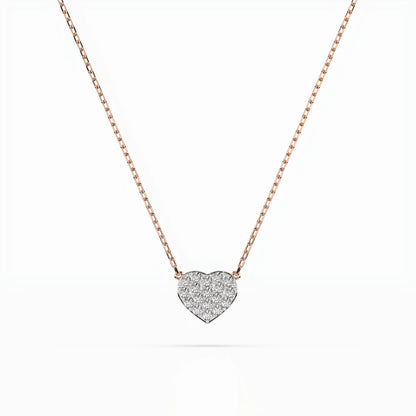 Illusion Necklace (Round), 0.09 ct — 104-10059