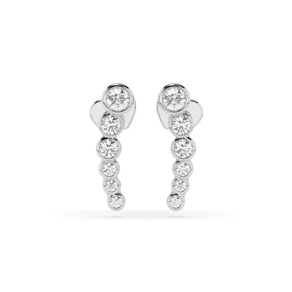 Eternity Earring (Round), 0.03 ct — 102-10031