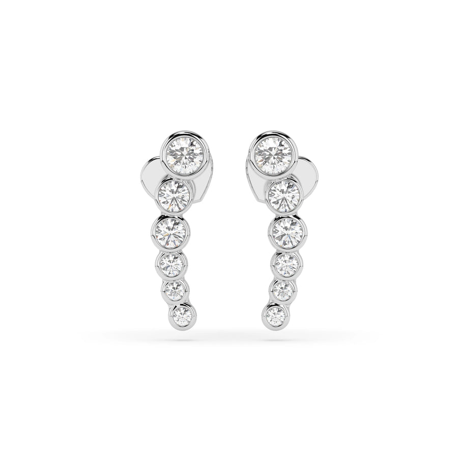 Eternity Earring (Round), 0.03 ct — 102-10031