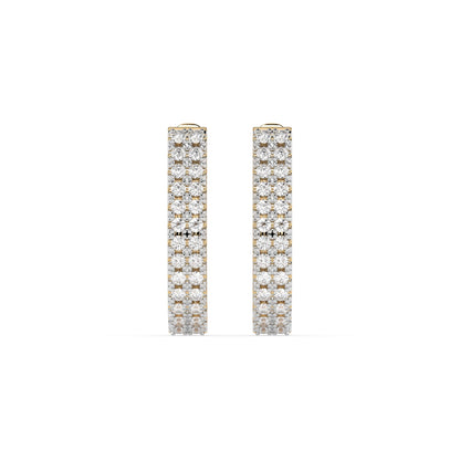 Eternity Earring (Round), 0.21 ct — 102-10300
