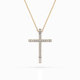 Minimalism Necklace (Round), 0.14 ct β 104-10026