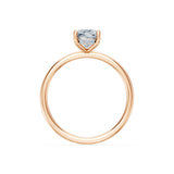 Cushion Lab Grown Diamond Micro Pave Engagement Ring 1.5ct by Qutahia Jewellery