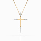 Minimalism Necklace (Round), 0.08 ct — 104-10016