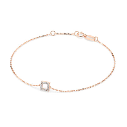 Minimalism Bracelet (Round), 0.06 ct — 105-10016