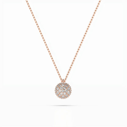 Illusion Necklace (Round), 0.23 ct — 104-10065
