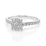 Solitaire Eternity Ring (Round), 0.06 ct — 101-10017(2.5)