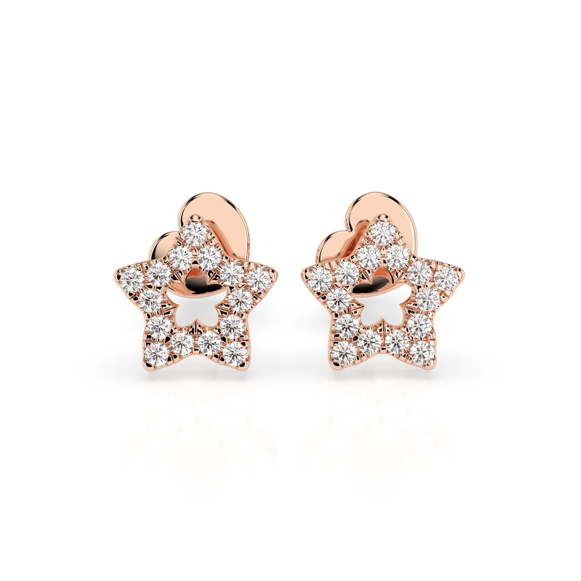 Minimalism Earring (Round), 0.18 ct — 102-10054