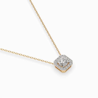 Solitaire Eternity Necklace (Round), 0.2 ct — 104-10042(3.7)