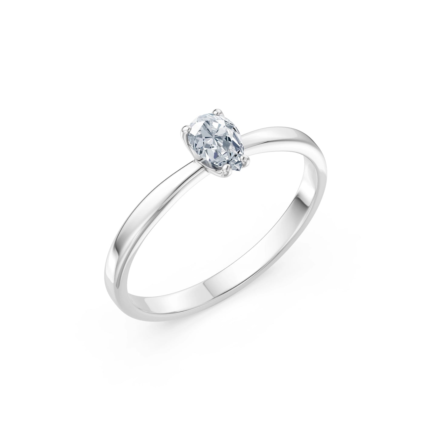 Solitaire Ring, 0.3 ct — 101-10194(0.30)PAR