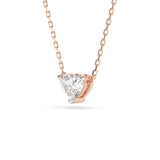 Solitaire Necklace (Heart), 0.3 ct — 104-10066(0.30)HRT