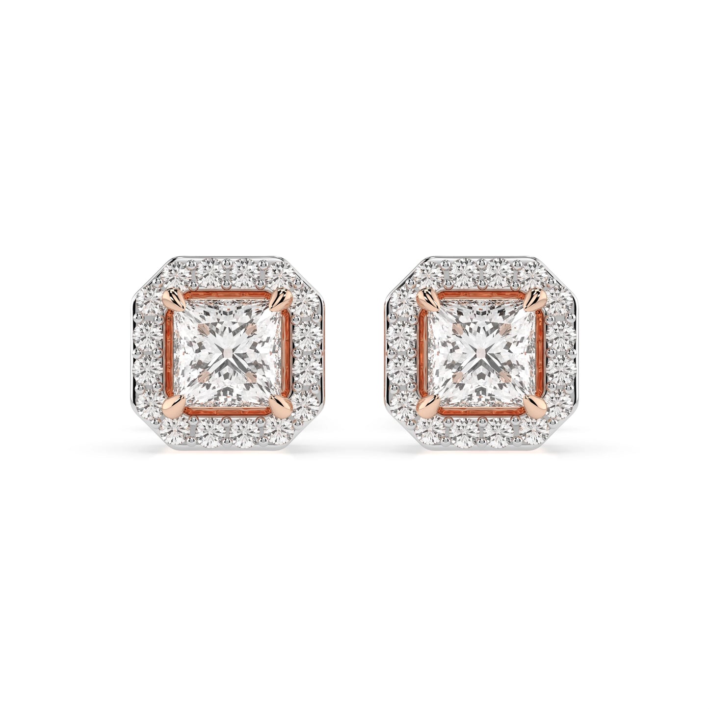 Solitaire Eternity Earring (Princess), 0.34 ct — 102-10115(3.0)PR
