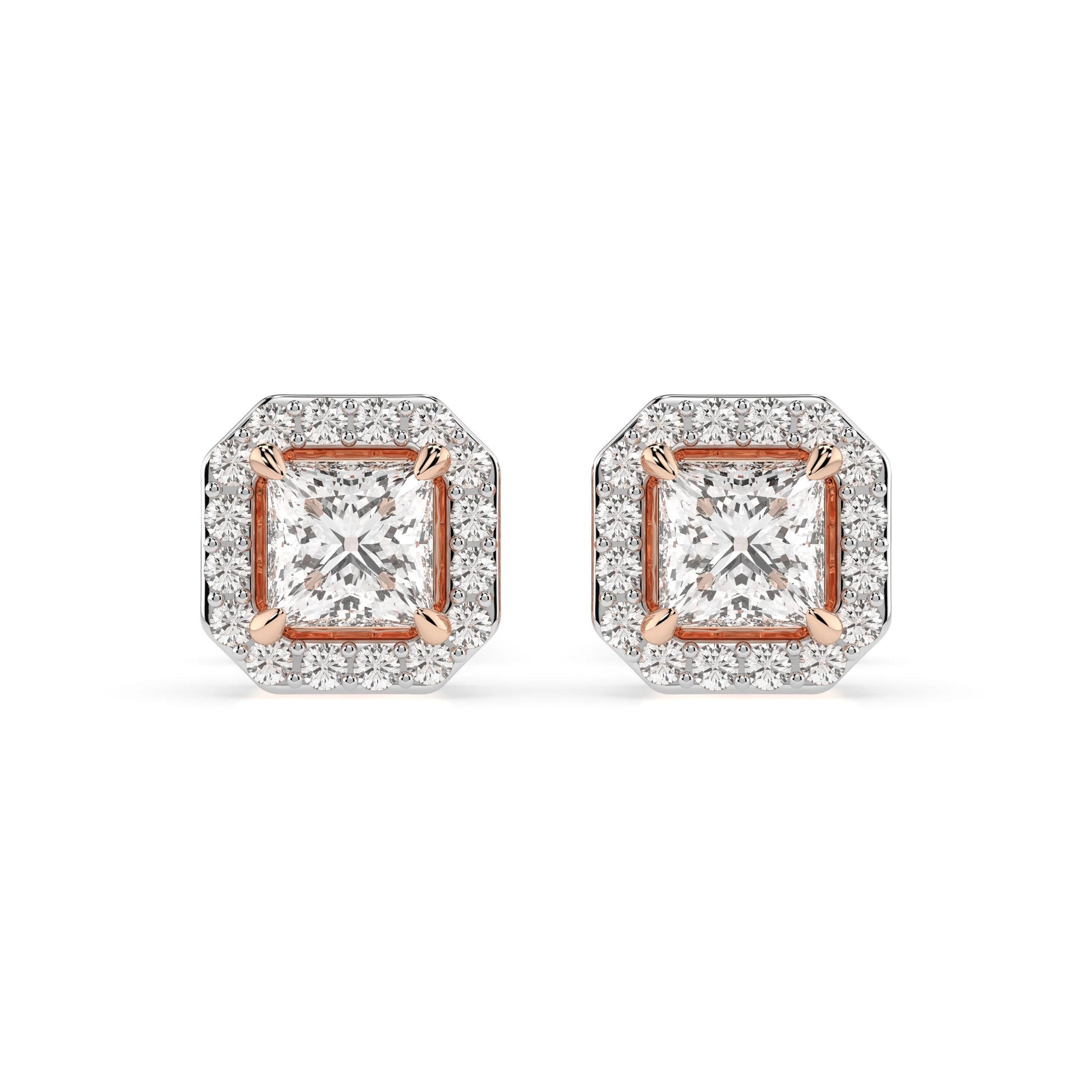 Solitaire Eternity Earring (Princess), 0.34 ct — 102-10115(3.0)PR