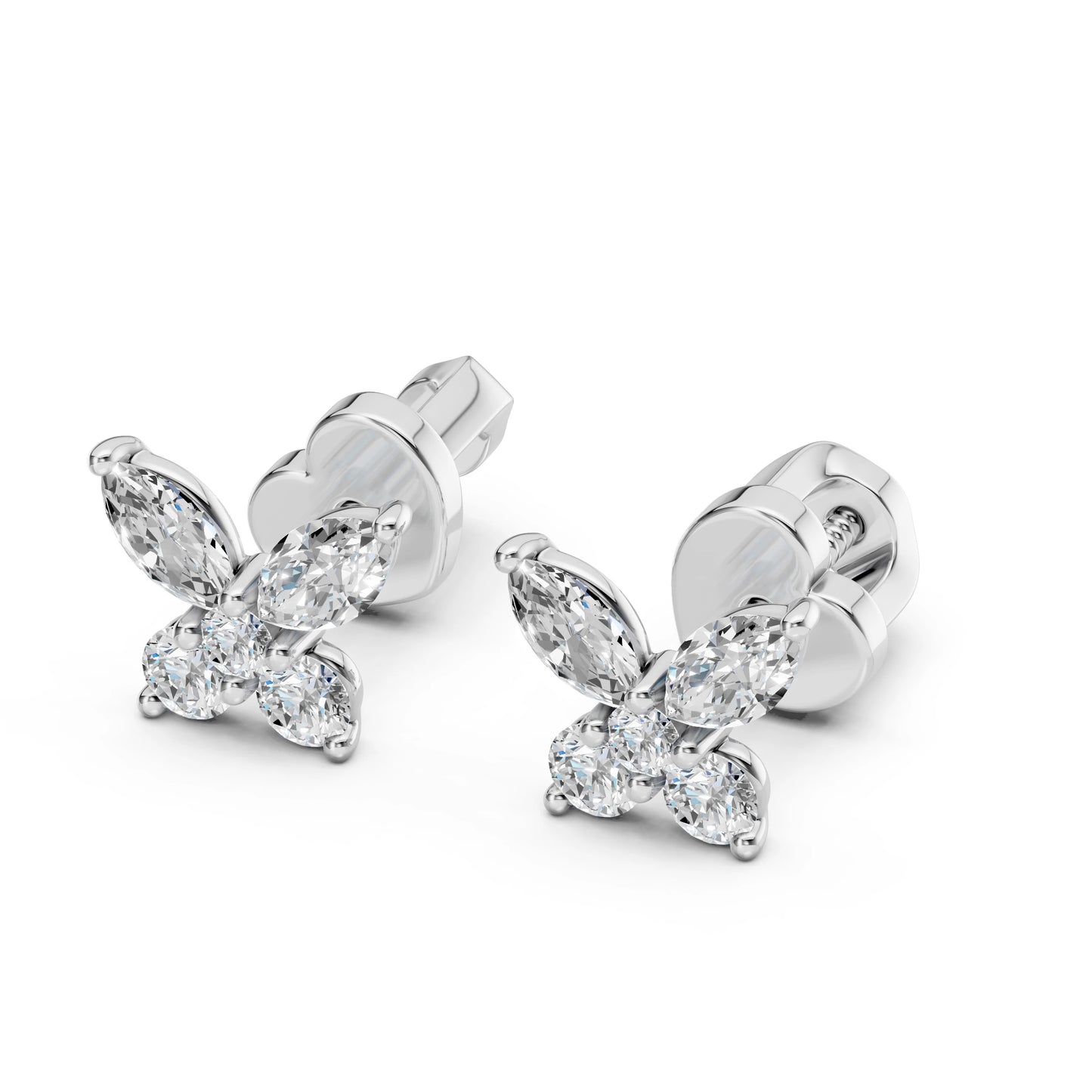 Illusion Earring (Marquise), 0.4 ct — 102-10192