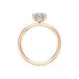 Marquise Lab Grown Diamond Micro Pave Engagement Ring 2.0ct by Qutahia Jewellery