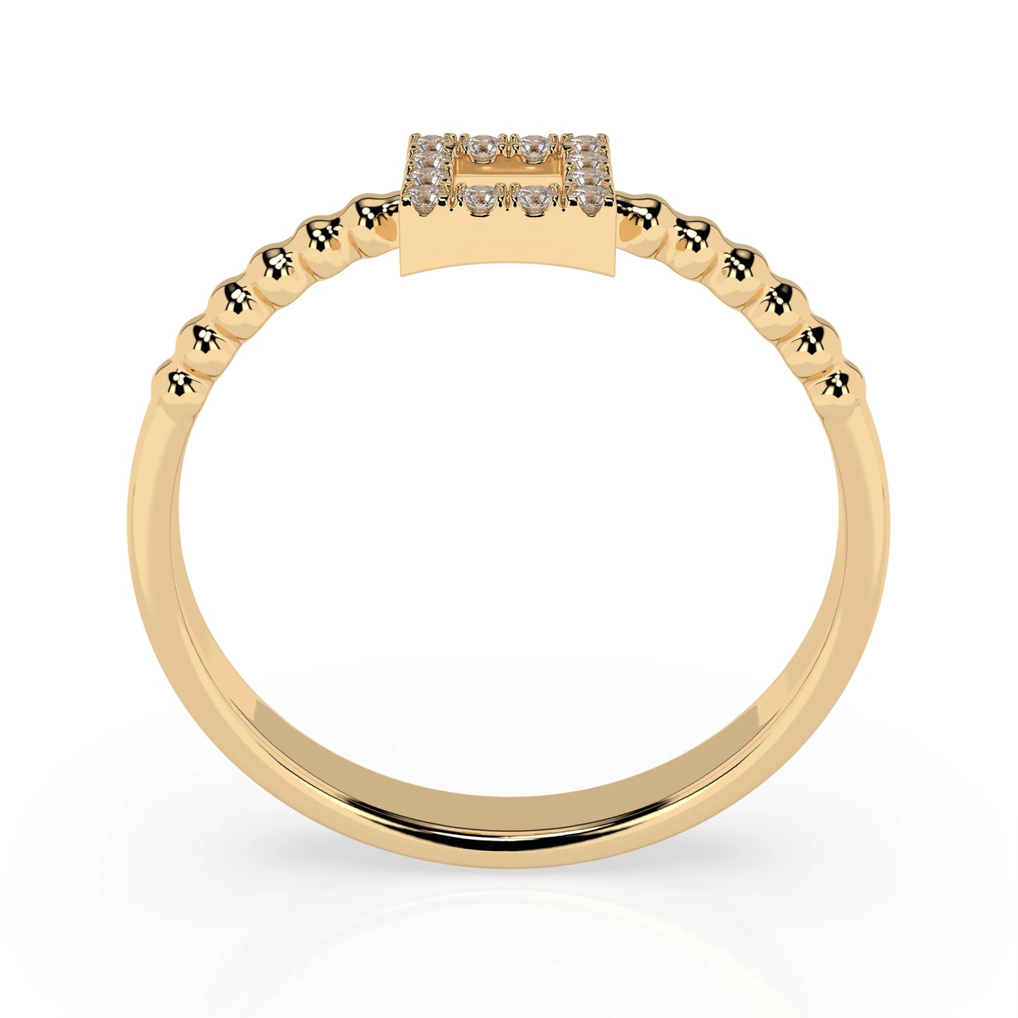 Minimalism Ring (Round), 0.07 ct — 101-10053