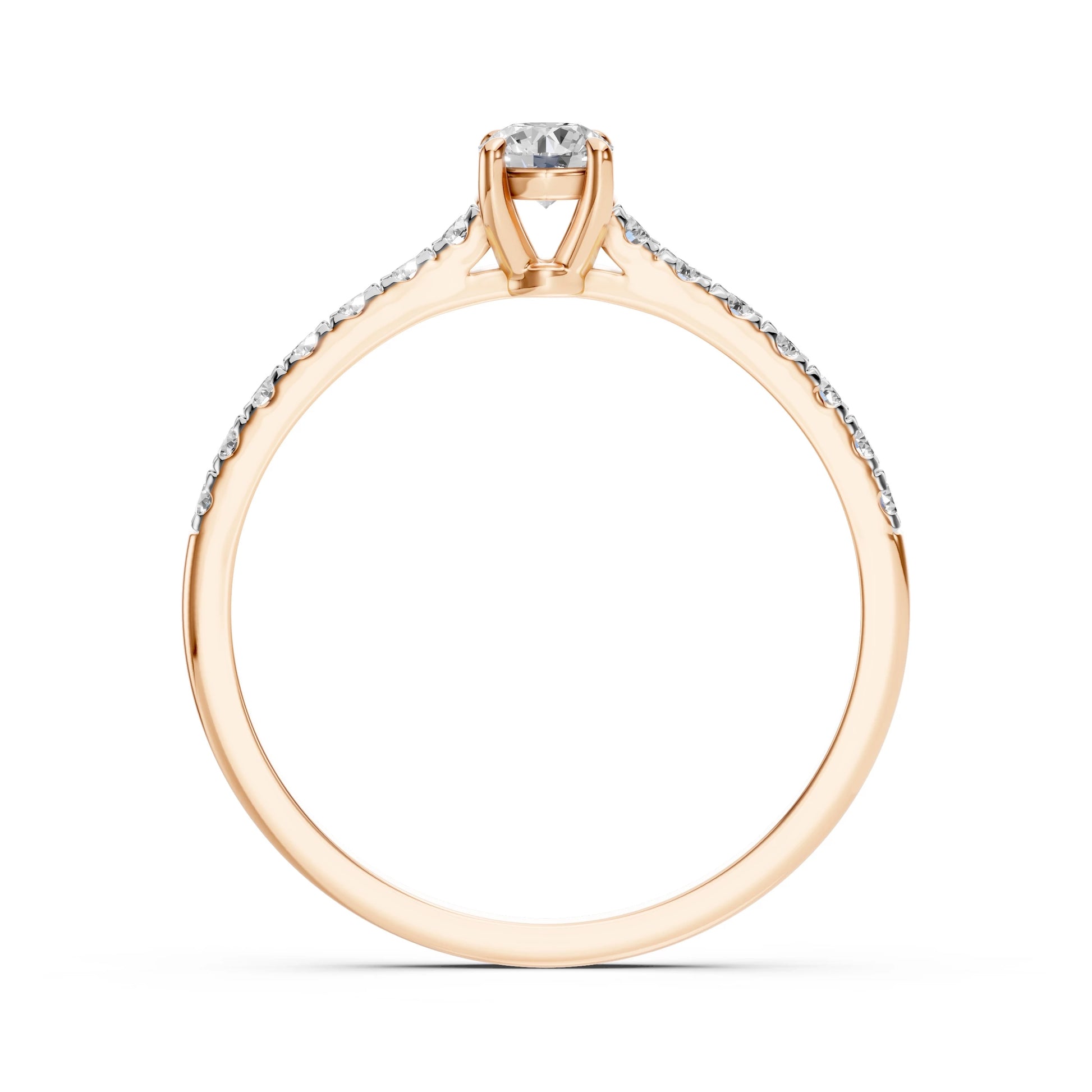 Solitaire Eternity Ring (Round), 0.3 ct — 101-10094(4.2)
