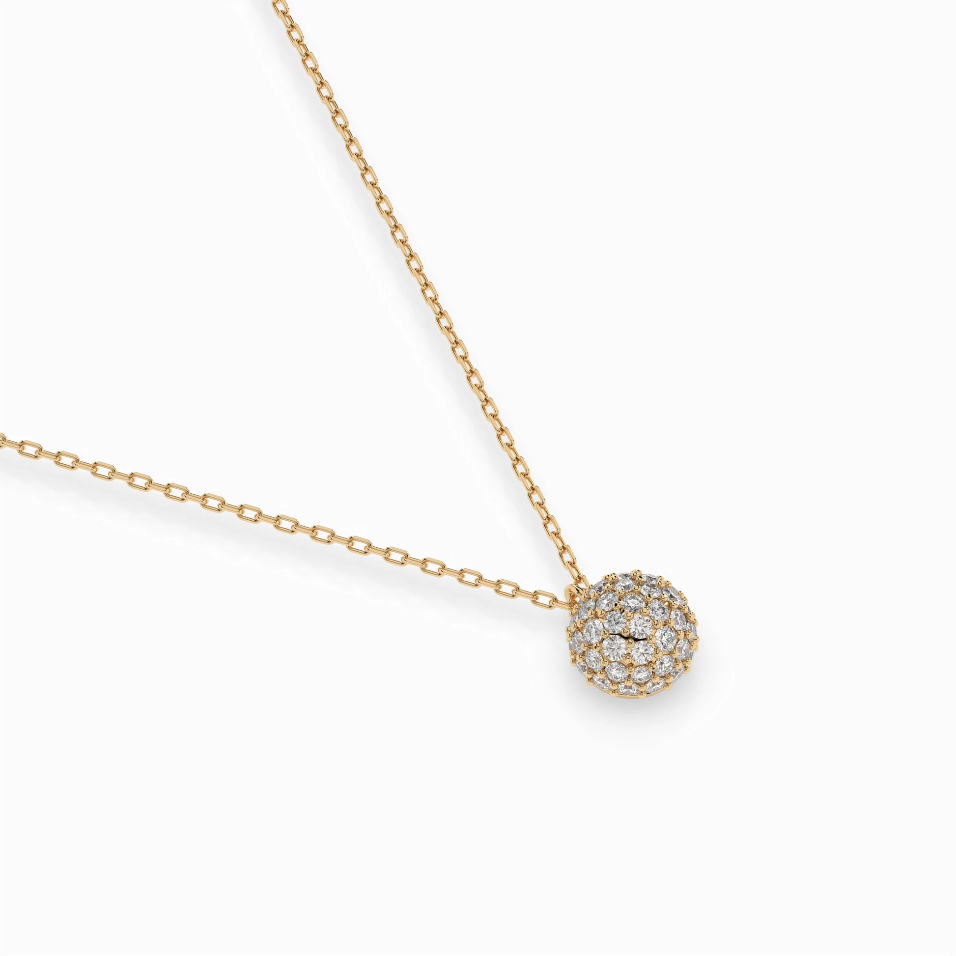 Illusion Necklace (Round), 0.23 ct — 104-10065
