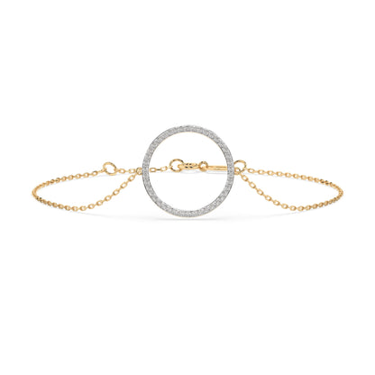 Minimalism Bracelet (Round), 0.21 ct — 105-10007