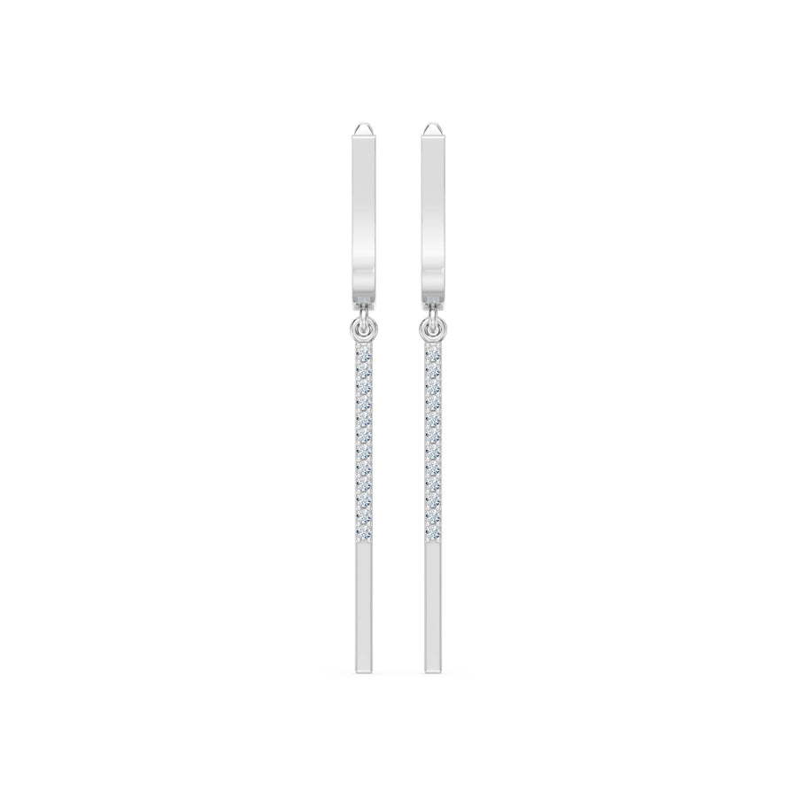 Minimalism Earring, 0.14 ct — 102-10129/6