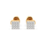 Illusion Earring (Round), 0.11 ct — 102-10063