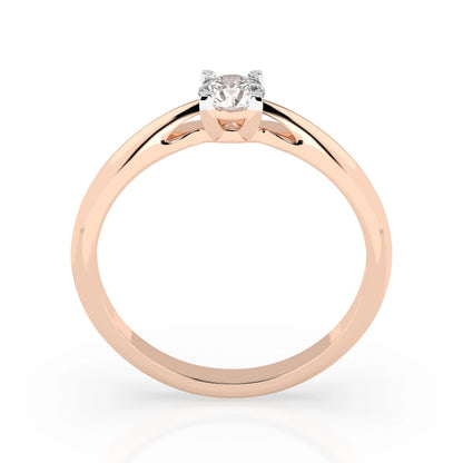 Solitaire Ring (Round), 0.3 ct — 101-10190(0.30)RN