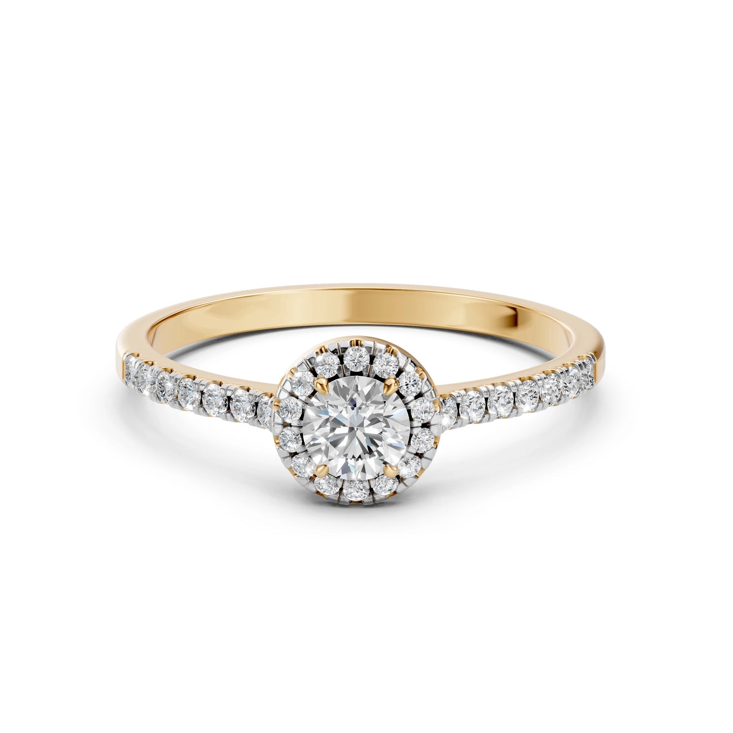 Solitaire Eternity Ring (Round), 0.35 ct — 101-10095(4.5)