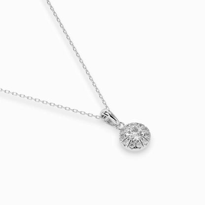 Solitaire Eternity Necklace (Round), 0.2 ct — 104-10053(3.7)