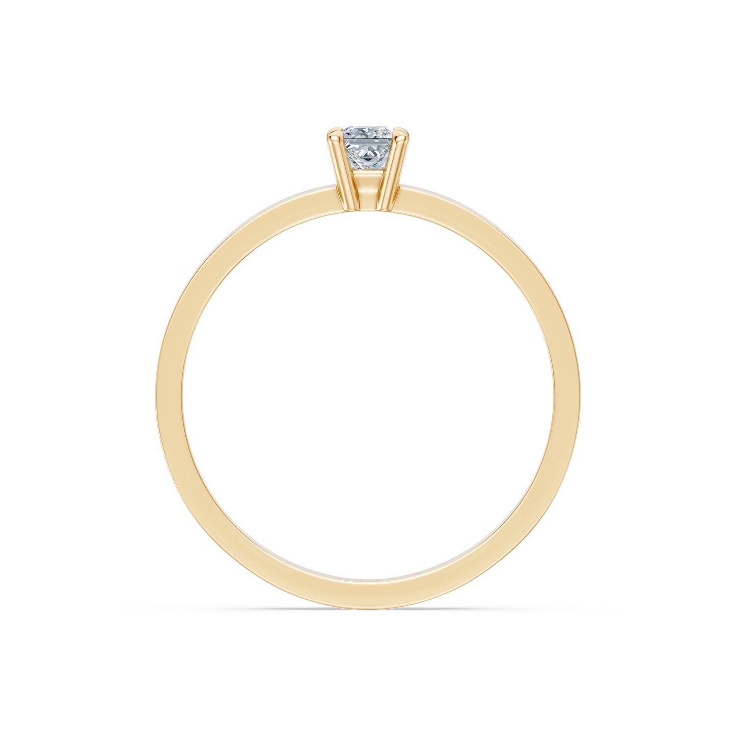 Solitaire Ring, 0.17 ct — 101-10113(3.0)PR