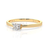 Solitaire Ring (Round), 0.15 ct — 101-10020(3.4)