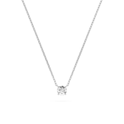Solitaire Necklace (Round), 0.15 ct — 104-10040(3.4)