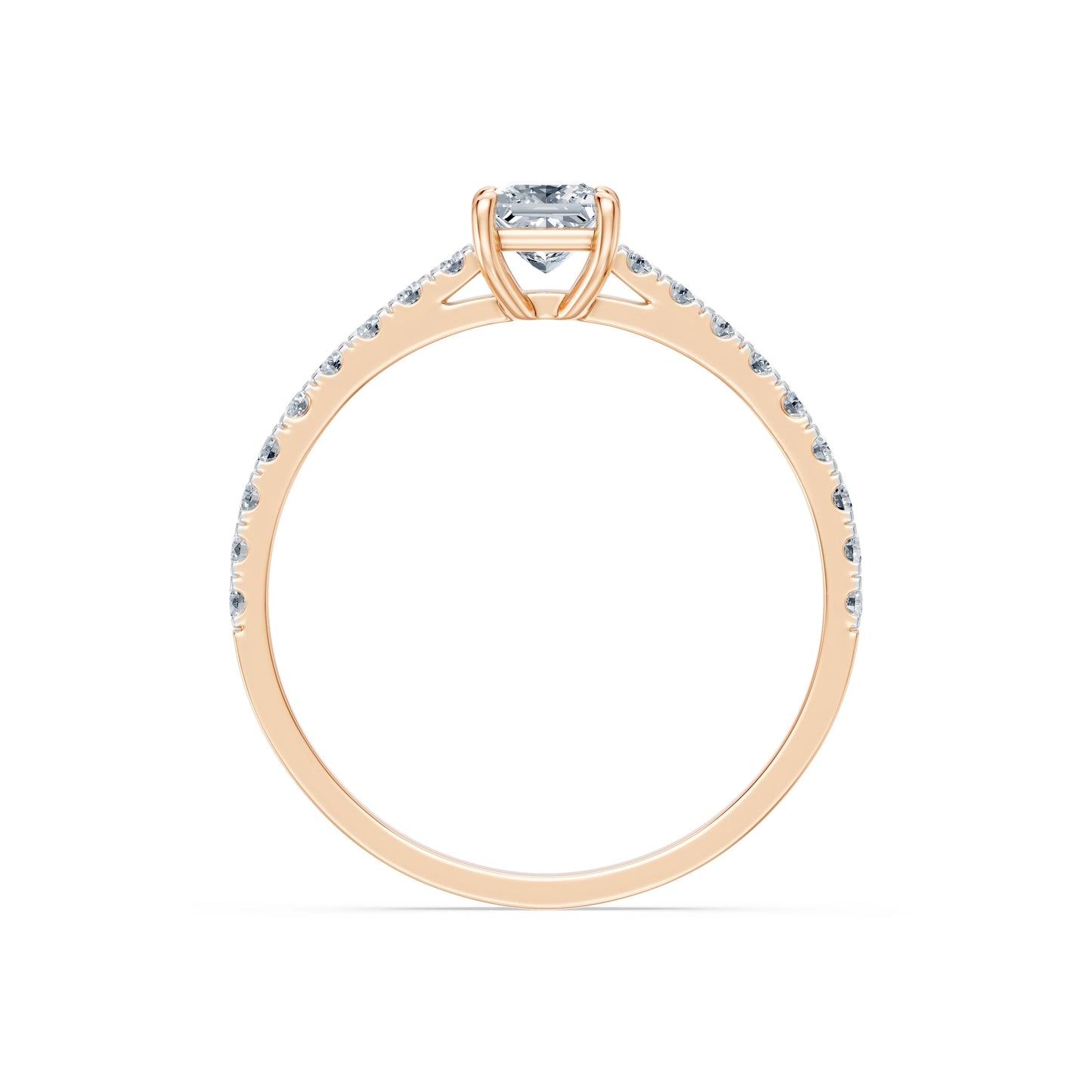 Solitaire Eternity Ring, 0.3 ct — 101-10191(0.30)PR