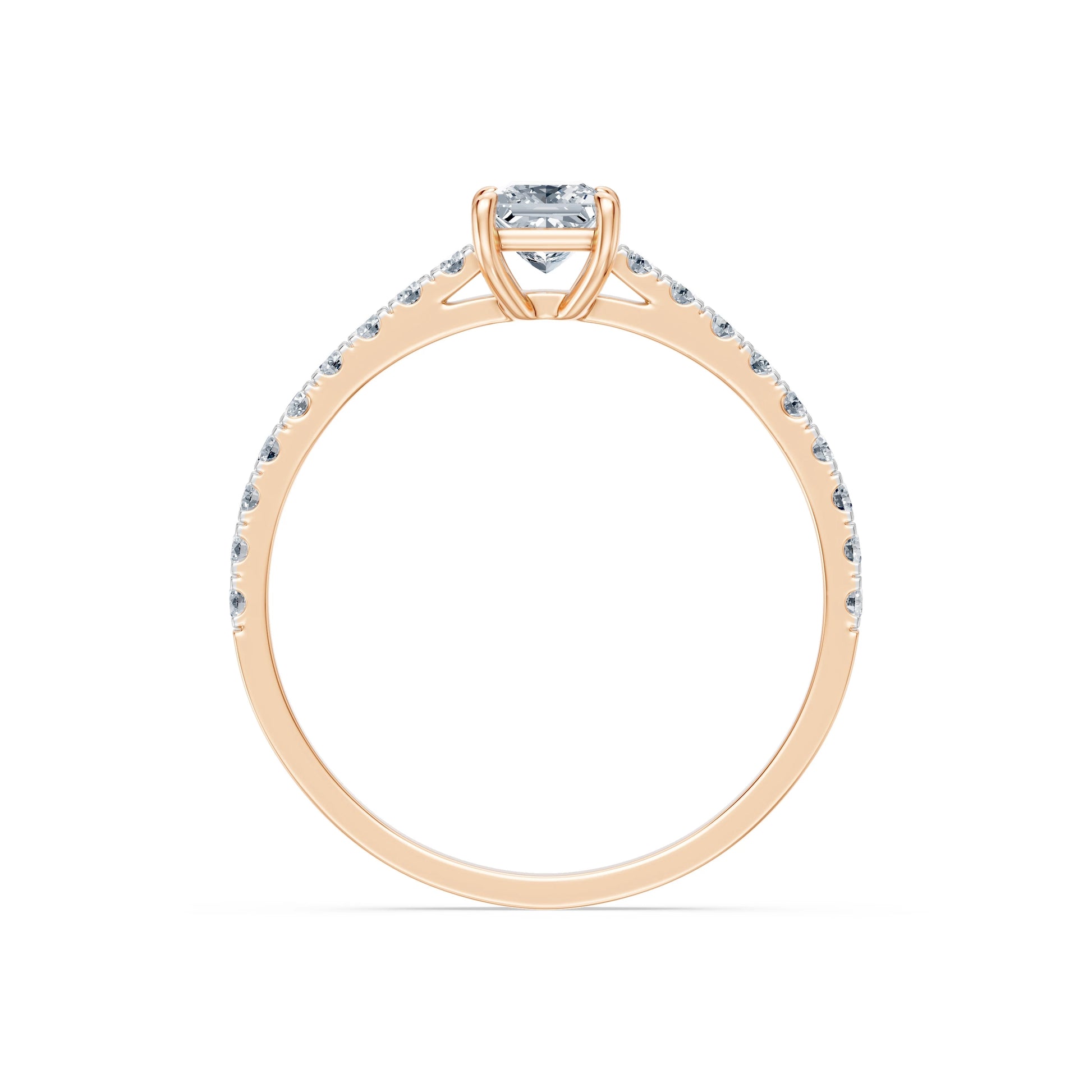 Solitaire Eternity Ring, 0.3 ct — 101-10191(0.30)PR