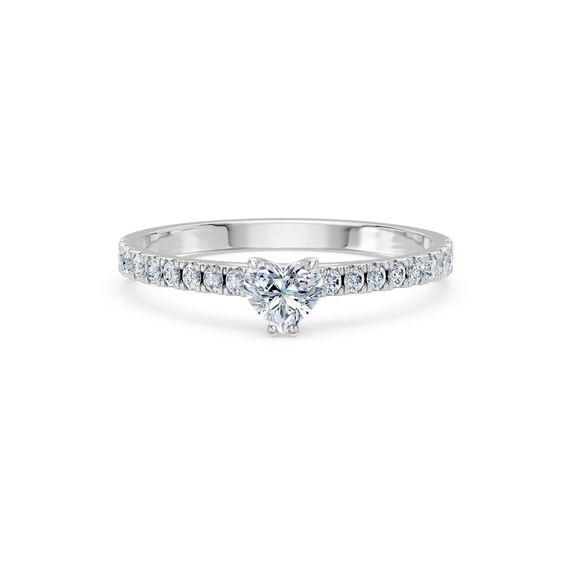 Solitaire Eternity Ring, 0.3 ct — 101-10191(0.30)HRT