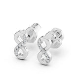 Minimalism Earring (Round), 0.09 ct — 102-10092