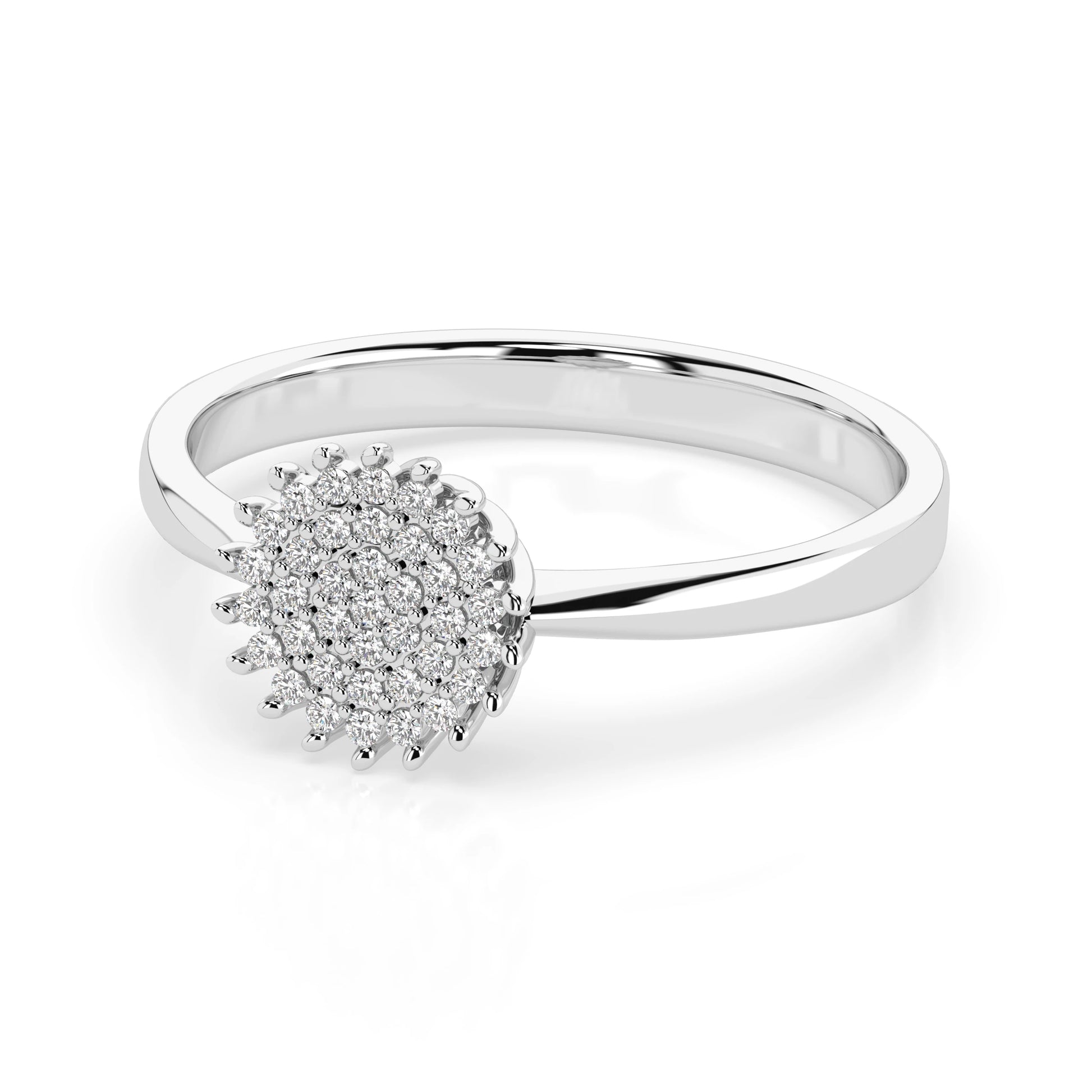 Illusion Ring (Round), 0.15 ct — 101-10171